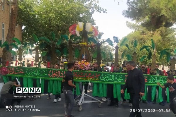 مراسم روز عاشورای حسینی در کاشمر