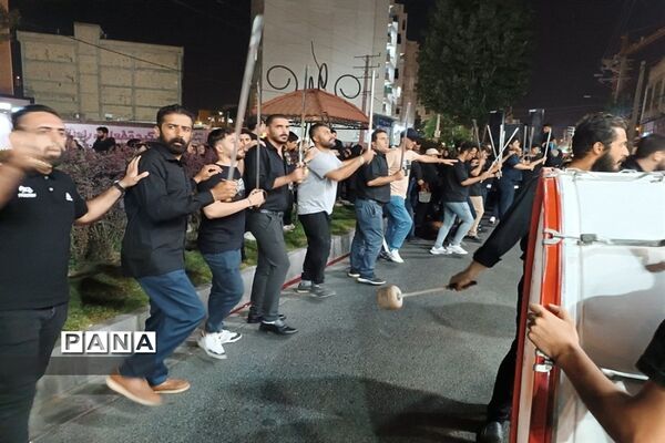 مراسم عزاداری شاه‌حسین گویان در شهرستان فردیس
