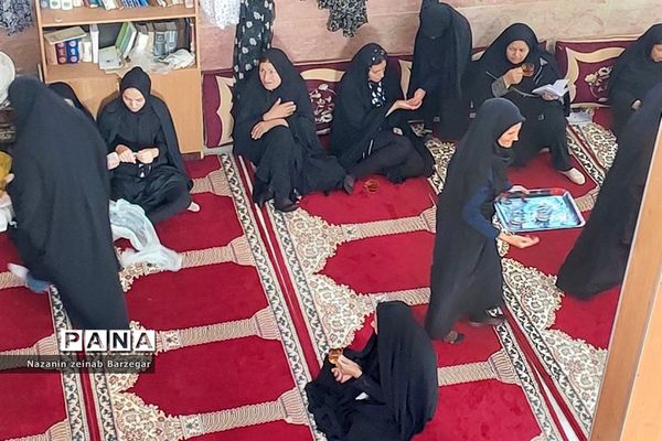 برگزاری مراسم عزاداری عاشورا در روستای جعفرآباد بوانات