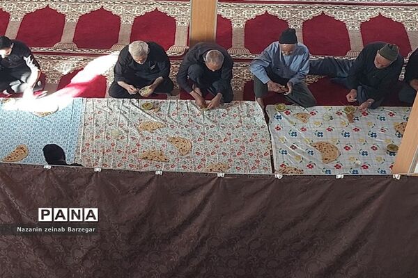 برگزاری مراسم عزاداری عاشورا در روستای جعفرآباد بوانات