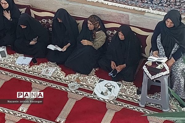 برگزاری مراسم عزاداری عاشورا در روستای جعفرآباد بوانات