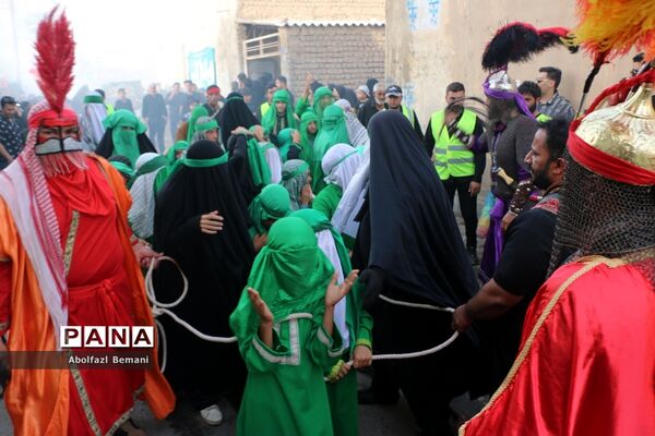 حرکت کاروان اسرا با عنوان «قافله غریبان نینوا» در جمکران