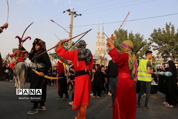 حرکت کاروان اسرا با عنوان «قافله غریبان نینوا» در جمکران