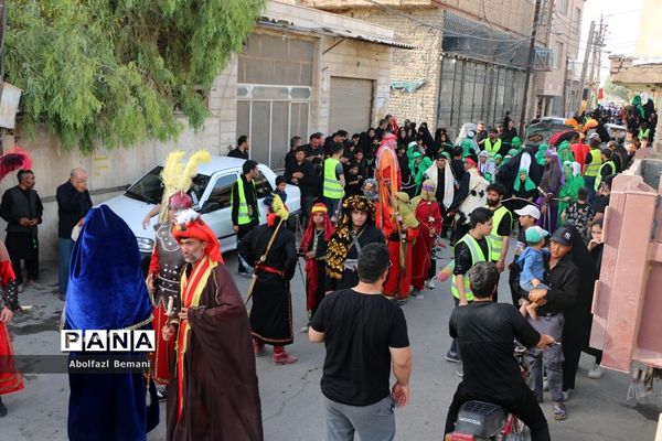 حرکت کاروان اسرا با عنوان «قافله غریبان نینوا» در جمکران