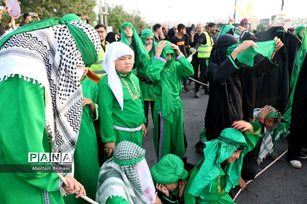حرکت کاروان اسرا با عنوان «قافله غریبان نینوا» در جمکران