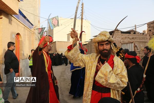 حرکت کاروان اسرا با عنوان «قافله غریبان نینوا» در جمکران