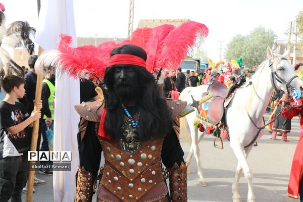 حرکت کاروان اسرا با عنوان «قافله غریبان نینوا» در جمکران