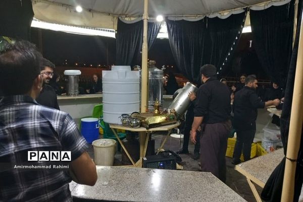 مراسم شب‌های محرم در حرم مطهر علی بن حمزه (ع)