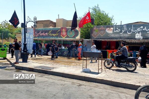 سوگواری عاشورای سرور شهیدان با حضور هیات‌های مذهبی در شیراز