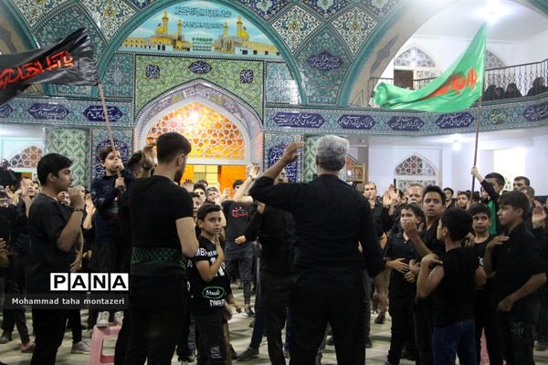 عزاداری مردم روستای ده بالای تفت در تاسوعا و عاشورای حسینی