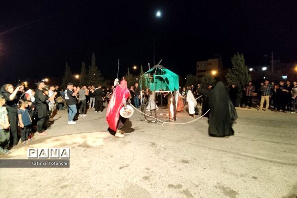 مراسم تعزیۀ خیمه‌سوزانی شام غریبان در شیراز