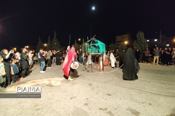مراسم تعزیۀ خیمه‌سوزانی شام غریبان در شیراز