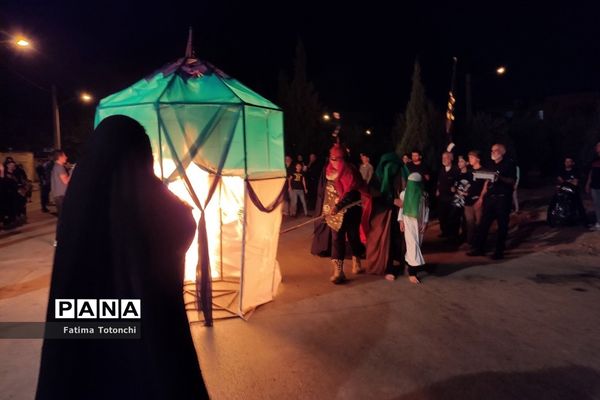 مراسم تعزیۀ خیمه‌سوزانی شام غریبان در شیراز