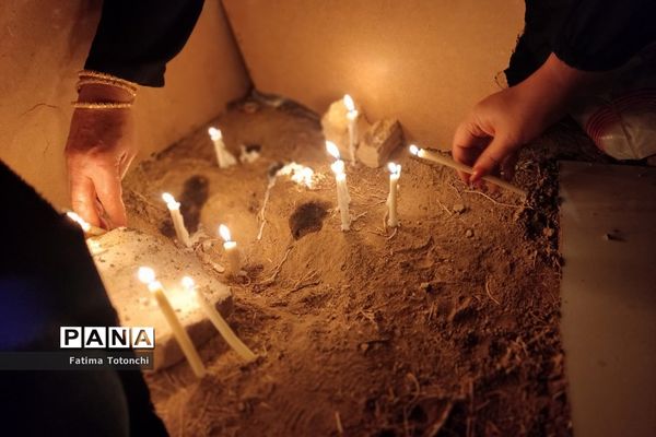 مراسم تعزیۀ خیمه‌سوزانی شام غریبان در شیراز