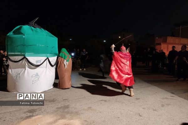 مراسم تعزیۀ خیمه‌سوزانی شام غریبان در شیراز