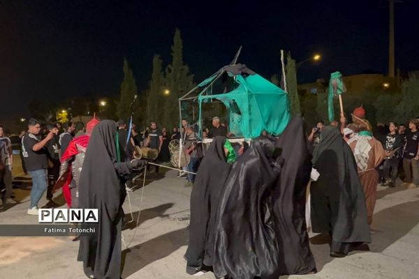 مراسم تعزیۀ خیمه‌سوزانی شام غریبان در شیراز