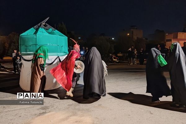 مراسم تعزیۀ خیمه‌سوزانی شام غریبان در شیراز