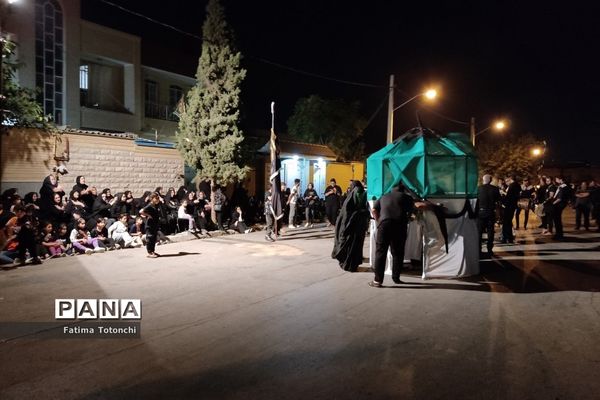 مراسم تعزیۀ خیمه‌سوزانی شام غریبان در شیراز