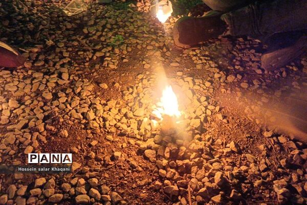 مراسم عزاداری شب شام غریبان در هیات محبین حضرت ابولفضل (ع) در شیراز