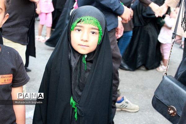 ‌حضور پُرشور دانش‌آموزان و خبرنگاران پانا کرمانشاه در تاسوعا و عاشورا حسینی