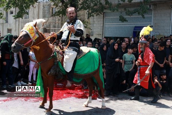 ‌حضور پُرشور دانش‌آموزان و خبرنگاران پانا کرمانشاه در تاسوعا و عاشورا حسینی