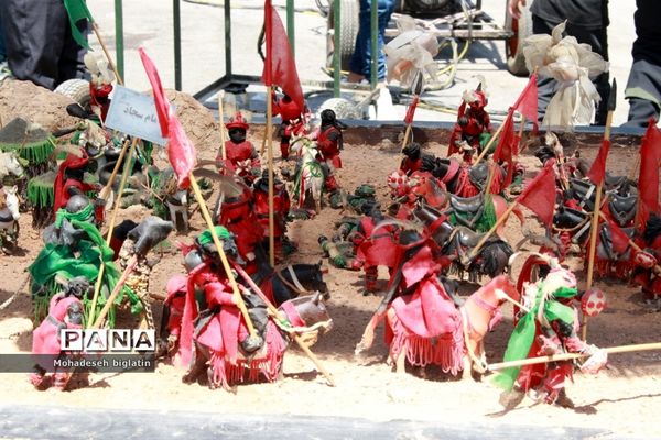 ‌حضور پُرشور دانش‌آموزان و خبرنگاران پانا کرمانشاه در تاسوعا و عاشورا حسینی