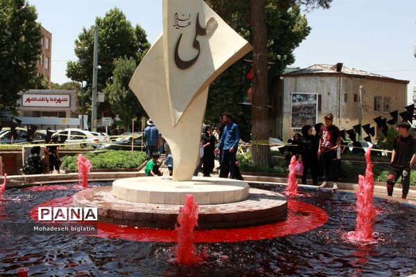 ‌حضور پُرشور دانش‌آموزان و خبرنگاران پانا کرمانشاه در تاسوعا و عاشورا حسینی