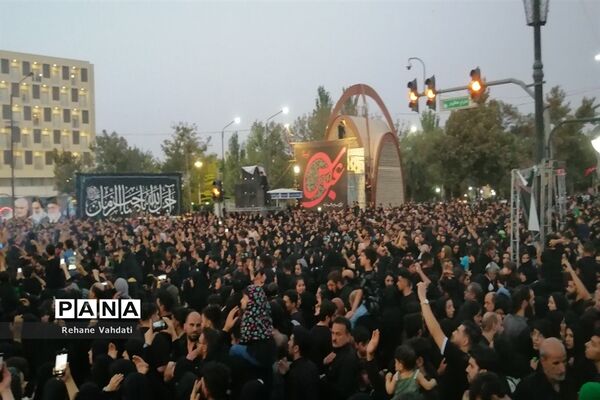 مراسم خیمه‌سوزان در مشهد