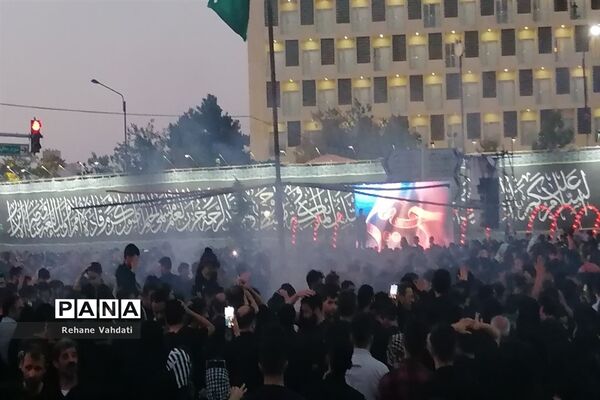 مراسم خیمه‌سوزان در مشهد