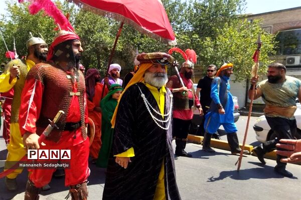 برگزاری تعزیه واقعه عاشورا در شیراز
