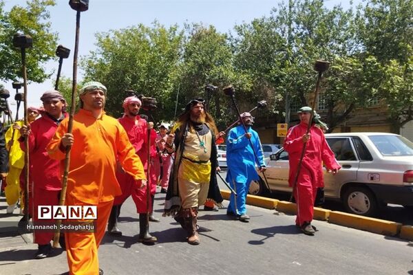 برگزاری تعزیه واقعه عاشورا در شیراز