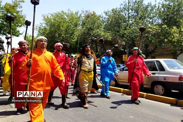 برگزاری تعزیه واقعه عاشورا در شیراز