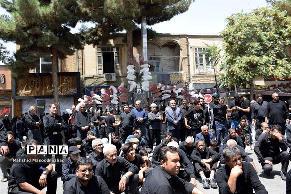 سنت عَلَم‌کشی به یاد علمدار دشت نینوا در تربت حیدریه