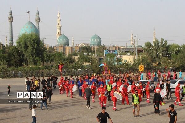 مراسم خیمه‌سوزی روز عاشورا در جمکران