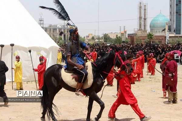 مراسم خیمه‌سوزی روز عاشورا در جمکران