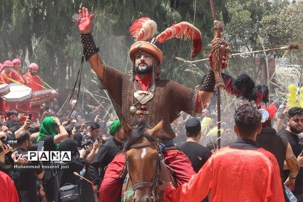 مراسم خیمه‌سوزی روز عاشورا در جمکران