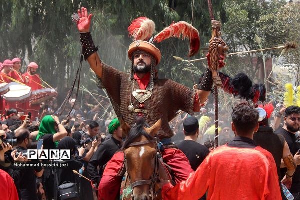 مراسم خیمه‌سوزی روز عاشورا در جمکران