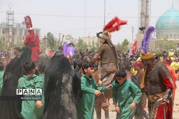 جلوه‌هایی از عزاداری و تعزیه حسینی در قم -1