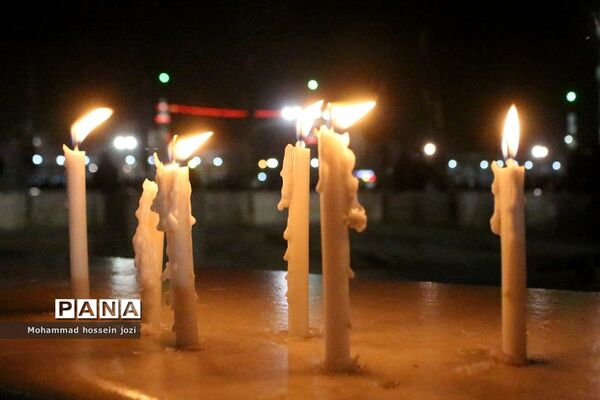 مراسم شام غریبان امام حسین (ع) در مسجد مقدس جمکران