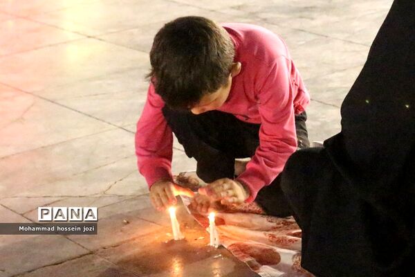 مراسم شام غریبان امام حسین (ع) در مسجد مقدس جمکران