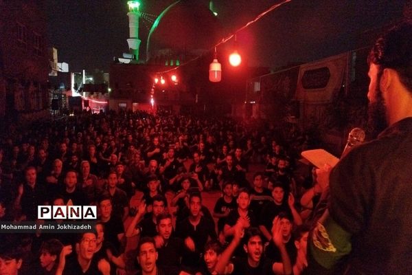 برگزاری مراسم عزاداری در دبیرستان شاهد‌ کوثر شهرستان رباط‌کریم