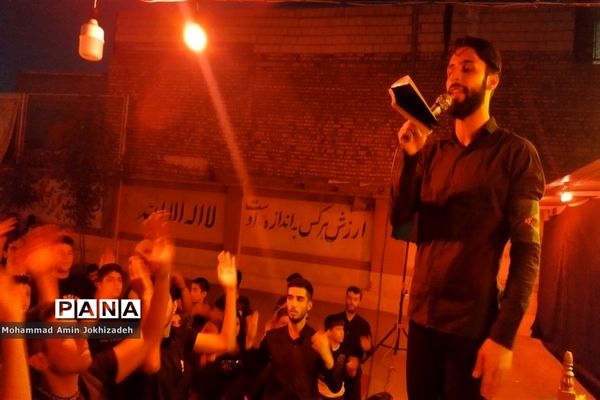 برگزاری مراسم عزاداری در دبیرستان شاهد‌ کوثر شهرستان رباط‌کریم