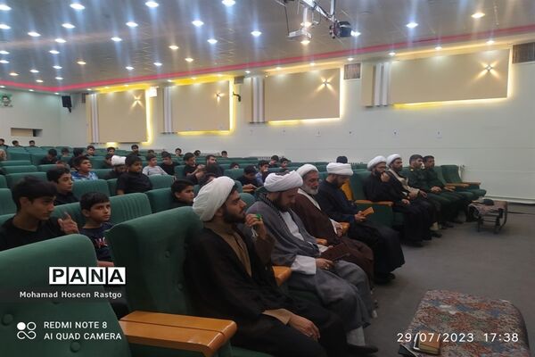 اختتامیه هیات دانش‌آموزی قاسم‌ بن الحسن کاشمر