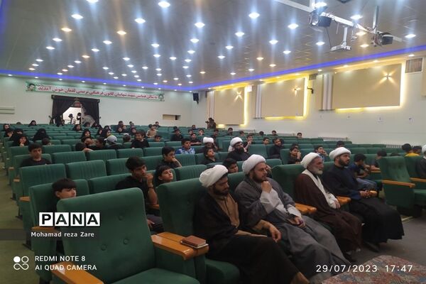 اختتامیه هیات دانش‌آموزی قاسم‌ بن الحسن کاشمر
