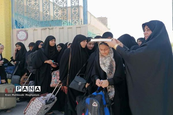 اعزام سومین کاروان دانش‌آموزان زیارت اولی استان بوشهر