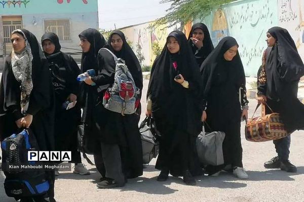 اعزام سومین کاروان دانش‌آموزان زیارت اولی استان بوشهر