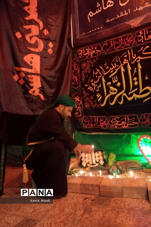 عزاداری عاشقان حسینی در دهه اول محرم