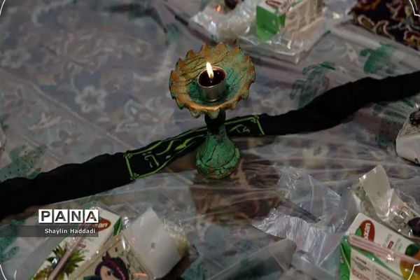 برگزاری مراسم عزاداری سیدالشهدا توسط کودکان حسینی