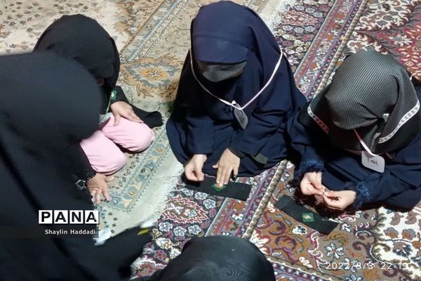 برگزاری مراسم عزاداری سیدالشهدا توسط کودکان حسینی