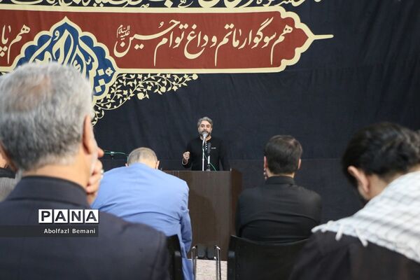 آیین رونمایی از کتیبه بانوان عاشورایی در هیات هنر و رسانه